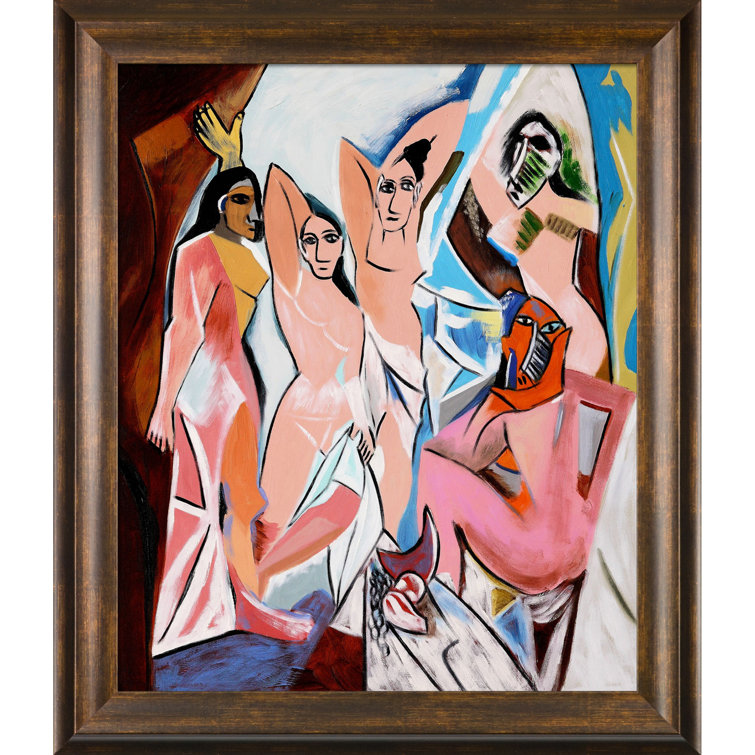 Les Demoiselles D Avignon Vault W Artwork " Les Demoiselles D'Avignon " by Pablo Picasso Print on